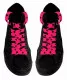 Neon Pink Card Shoelaces