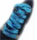 Blue & Silver Glitter Shoelaces