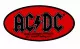 Aufnäher Ac/Dc Oval Logo