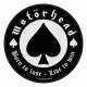 Aufnäher Motörhead Born To Lose