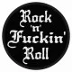 Patch Rock n Fuckin Roll