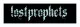 Lost Prophets Gothic Logo Superstrip Aufnäher
