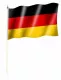 Germany Hand Flag