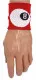 Sweatband Red 8 Ball