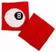 Sweatband Red 8 Ball