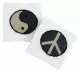 Sweatband White Yin Yang