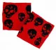 Sweatband Red Skull