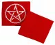 Sweatband Red Pentagramm