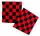 Sweatband Chess Pattern Red