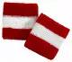 Sweatband Red and White