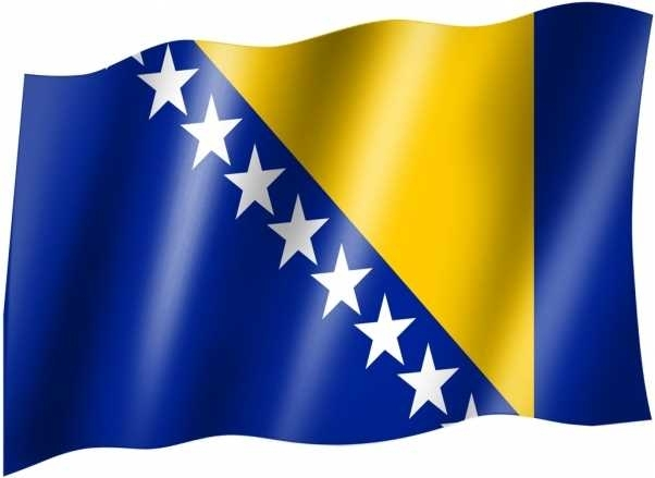 Mini Boxhandschuhe Bosna i Herzegovina Fahne Flagge Anhänger Auto BOSNIEN