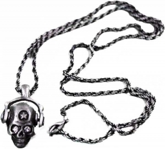 Halskette Totenkopf