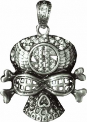 Gothic Halskette Totenkopf