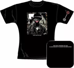 Official Merch. Girlie - Crass - Fight War Not Wars