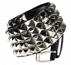 Pyramidennietengürtel 4-reihig