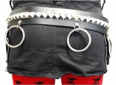 Belt - Pyramid Studs with Ring