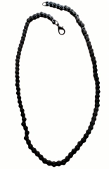 Biker Halskette - Schwarz - 60 cm x 0,5 cm