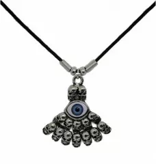 Halskette Schädel Totenköpfe