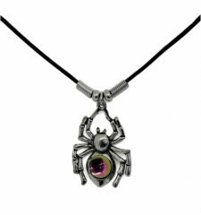 Necklace with Spider Pendant