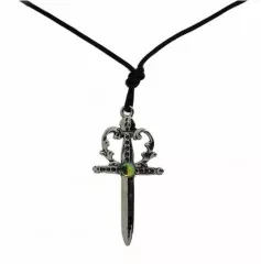 Schwert mit kleinem Steinchen Anhänger