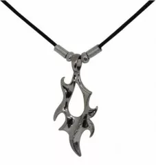 Halskette mit Tribal Flamme Motiv