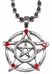 Gothic Halskette Pentagramm