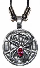 Gothic Halskette Spinne