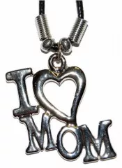 Gothic Halskette I Love Mom