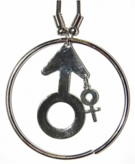 Necklace Man & Woman Symbol