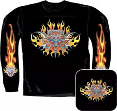 Sweatshirt - Flame Tribal