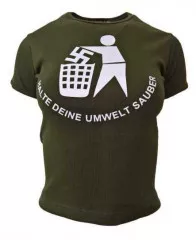 Armee grünes Top Anti Nazi