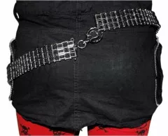 MSB 005 - Motorcycle Chain Belt - 3 Rows