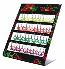 SOHR 017 - Earrings / UV Pentagram