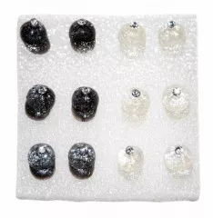 SOHR 030 - Earrings Set / Baseball Caps