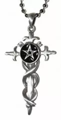 Gothic Halskette Kreuz