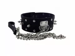 Leather Neckband - Killer Studs