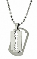 Gothic Necklace Jewelry Razor Blade