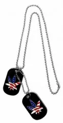 Dog Tag Jewelry American Leaf