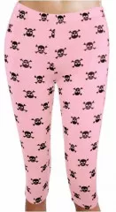 Leggings Skulls Rose