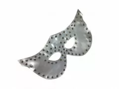 Venetian Mask - Studs - White
