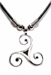 Necklace Sunwheel Triskel