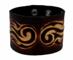 Wristband Brown Tattoo