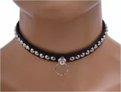 Choker Mini Pointed Studs & Ring