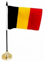 Table Flag Belgium