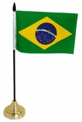 Table Flag Brazil