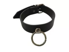 Leather Ankleband - With Ring