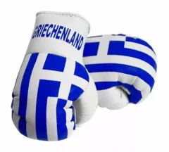 GREECE Mini Boxing Gloves