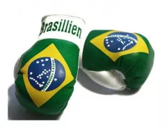 Brazil Mini Boxing Gloves