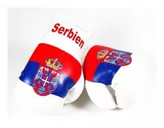 Serbien Mini Boxhandschuhe