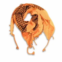 Tactical Shemagh Scarf Orange Black